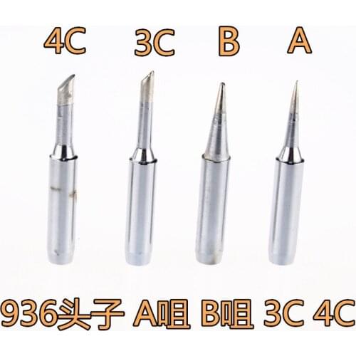 900M-T full range of specifications Taiwan welding 936 welding electric soldering iron head welding lead-free welding nozzle