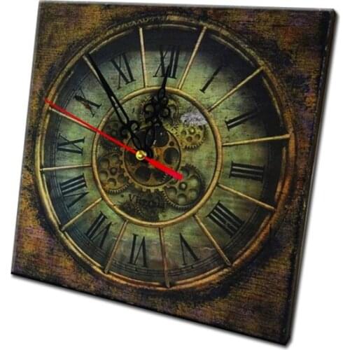 Wood Table clock desk clock relogio de mesa настольные часы reloj de escritorio