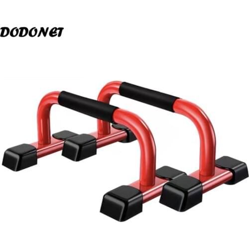 Home Fitness Equipment High Quality Steel Tube H-Shaped Push-Up Bracket Stand Rack