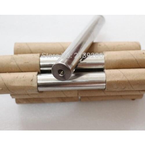 8PCS neodymium magnet bar 12000Gauss D32*200mm Magnetic Separator for separating metal pieces iron metarial removal with holes