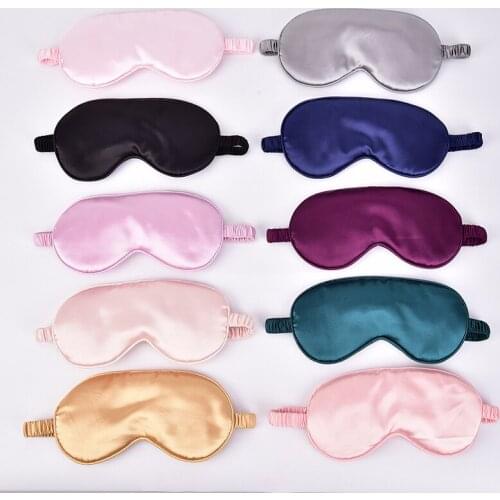 False Silk Shading EyeShade Sleeping Eye Mask Cover Eyepatch Blindfolds