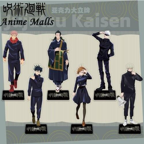 New Japan Anime Jujutsu Kaisen Acrylic Stand Figure Model Plate Desk Decor Cosplay Christmas Gift