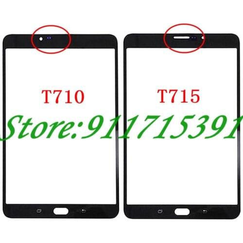 New Front Glass Lens For Samsung Galaxy Tab S2 8.0" 2015 T710 T715 SM-T710 SM-T715 Touch Screen LCD Sensor Outer Glass Panel