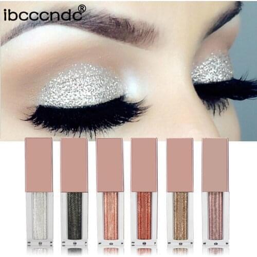 New Glitter Diamond Metal Liquid Eyeshadow Glitter Eye Shadow Liquid Shimmer Stick Beauty Makeup Tool Waterproof Korea Cosmetics