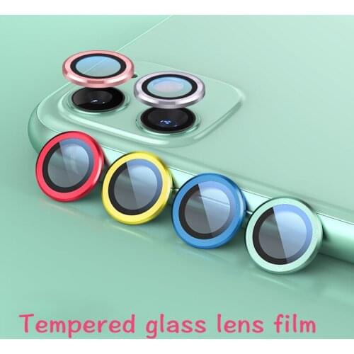 Suitable for Apple 12 Lens Film Lens Circle IPhone 11pro Eagle Eye Mobile Phone Rear Camera Metal Lens Film