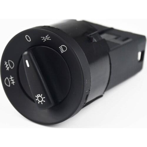 Headlight Control Switch Fog Light Knob for VW Bora Golf 4 MK4 1998-2005 Lupo New Beetle Passat Polo Transporter T5