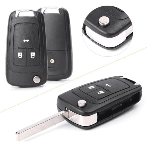 Car Key Shell Case Replacement for Vauxhall Astra Insignia Zafira Holden