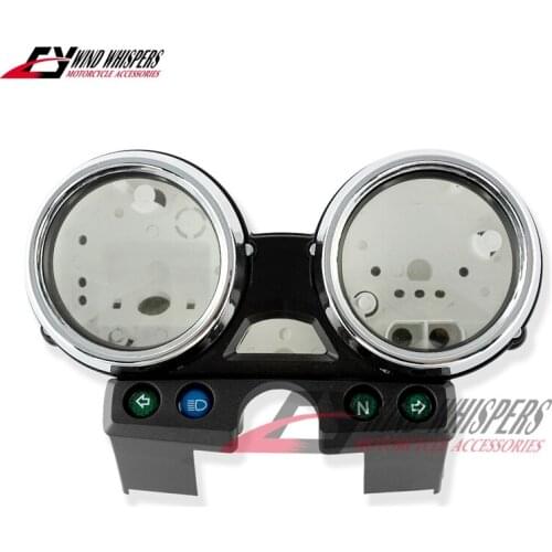 Motorcycle Speed Meter Clock Instrument Case Gauges Odometer Tachometer Housing Box Cover For Kawasaki ZRX400 ZRX750 ZRX1100