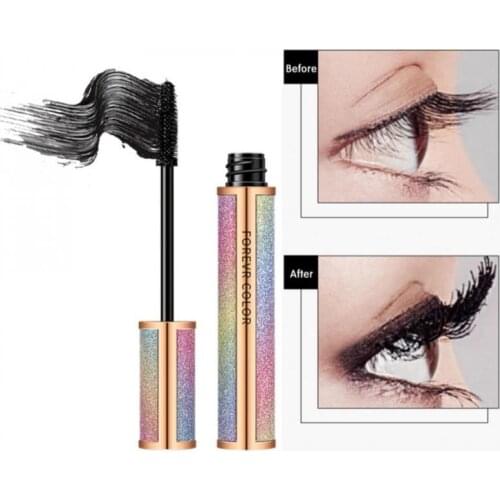 PEINIFEN 4D Black Silk Fiber Lash Mascara Starry Sky Mascara Bright Star Beautiful Volume Mascara Waterproof Thick Long