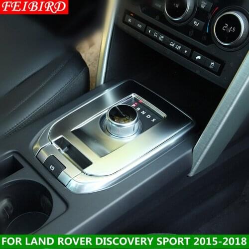 High Quality Transmission Shift Gear Panel Decorative Cover Trim For Land Rover Discovery Sport 2015 2016 2017 2018 2019