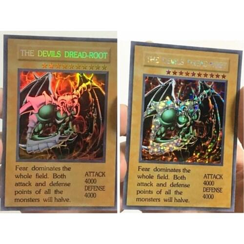 Yu Gi Oh English The Wicked Dread Root DIY Toys Hobbies Hobby Collectibles Game Collection Anime Cards