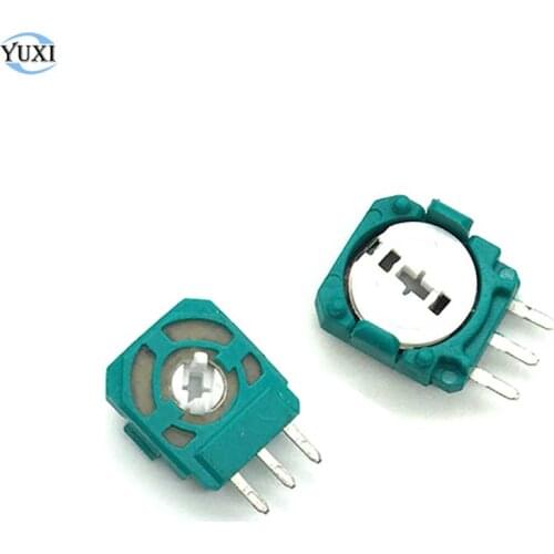 YuXi 5pcs OEM Replacement Joystick Axis 3D Analog Sensor module For Playstation 4 PS4 Controller 3 Pin Mini Switch Button