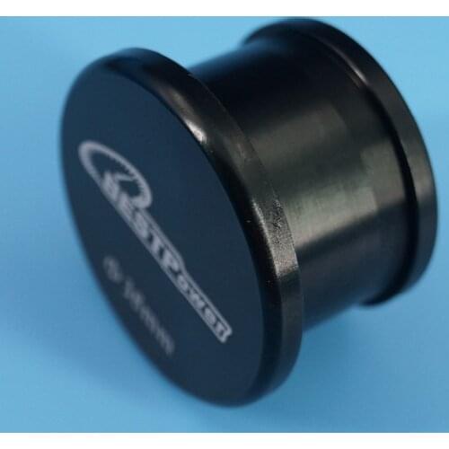 30mm Alloy Aluminium Bov Blanking Plug Hose Bung Dump Valve ALL SIZES Black