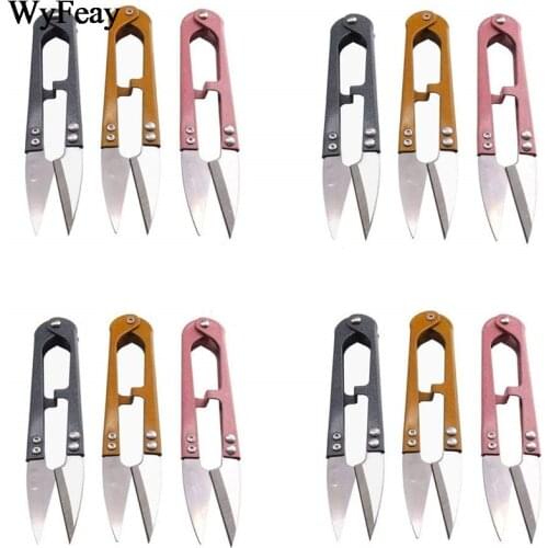 12 Pcs/Lot Cutting Sewing Scissors shears Cross Stitch Embroidery Tailors scissors fabric DIY Supplies Tailoring Dressmaking