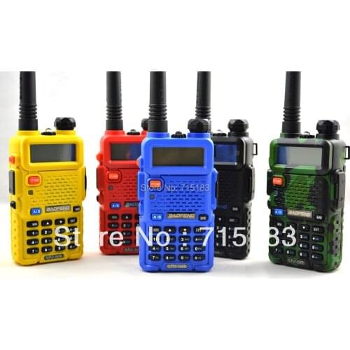 2016 Hot Baofeng UV 5R Walkie Talkie UV-5R VHF136-174MHz & UHF400-520MHz Dual Band Dual Display 5W/1W 128CH Ham Radio