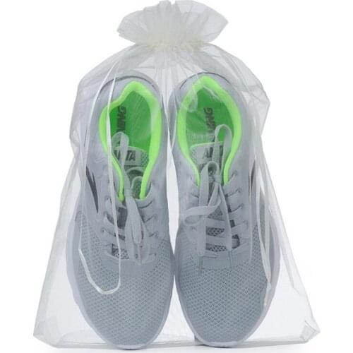 30*40CM Solid Color Organza Gift Bag Transparent Drawstring Bags Wedding Candy Small Snack Packaging LX6567