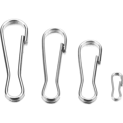 30 Pieces Stainless Steel Making Connector Charm For Necklace Bracelet Connector Clasps Hanging Jewelry DIY Making Accessories