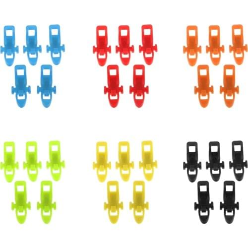 5 Pieces Easy Hook Lure Keeper Holder Hanger Multicolor Fly Fishing Tackle