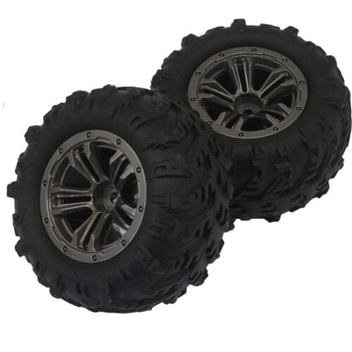 Car Rubber Wheel Tire Spare Part for XLH 1/16 Q901 Q902 Q903 Rc Off Road Car Rc Car Accessories Rc Parts