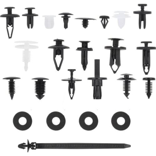 Car Accessories 446PCS Auto Retainer Clips Fasteners Push Trim Clips Pin Rivet Bumper Tools Kit
