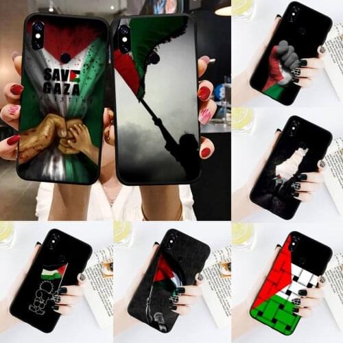 Free palestine flag Phone Case For Xiaomi Redmi Note 4 4x 5 6 7 8 pro S2 PLUS 6A PRO