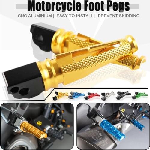 For YAMAHA YZF-R1 YZF-R6 YZF-R1M YZF R1 R1M R1S R6 R3 R25 YZFR1 YZFR6 Motorcycle CNC Passenger Footrests Rear Foot Pegs pedal