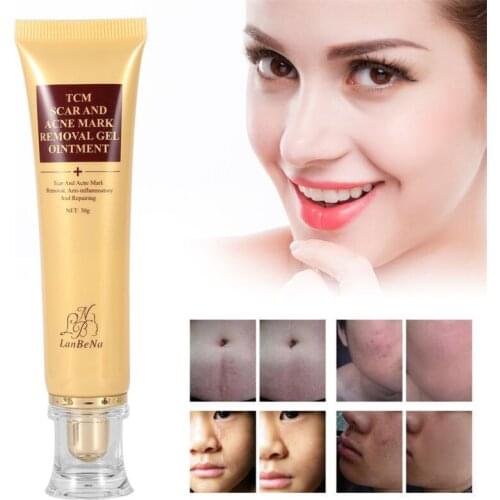 TCM Scar And Acne Mark Removal Gel Skin Repair Face Cream Acne Spots Acne Treatment Blackhead Whitening Cream Stretch Marks