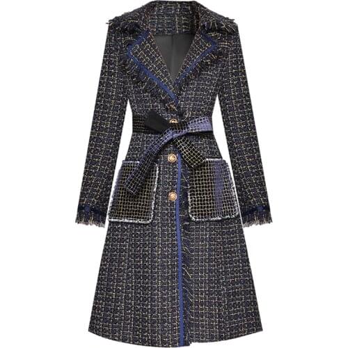 Женские твидовые пальто Huan-Qing China At AliExpress