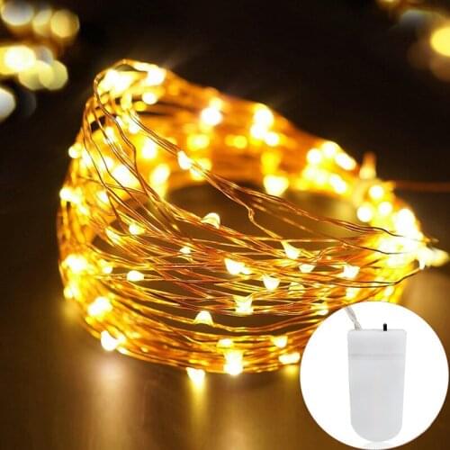 KcoiiFun LED String Lights With Transparent Wire