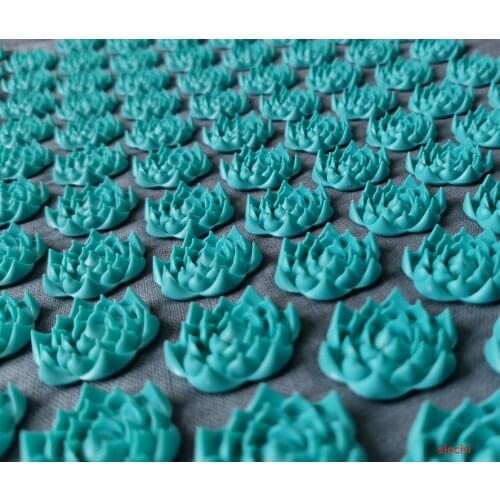 74*44cm Nature Linen Coconut Palm Massage Yoga Mat with Bag Lotus Spike Acupressure Mat Cushion Massage Accupuncture Pad