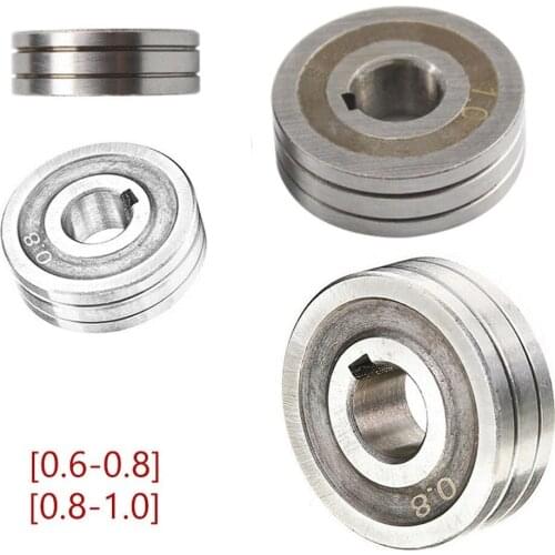 MIG Welder Wire V Knurl Groove Feeding Drive Roller Roll Parts 0.6/0.8 0.8/1.0mm Feeder Roll Welding Tool Parts