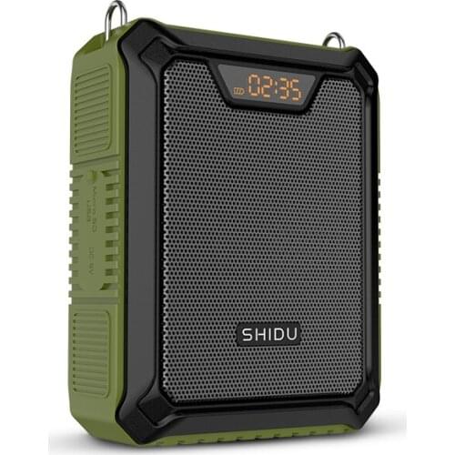 SHIDU new waterproof megaphone M900 25w Portable wired outdoor Voice amplifier