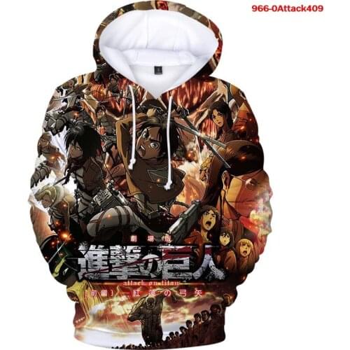 2021 Attack on Titan 3D Hoodie for Men Women Winter New Swearshirts Fashion Oversized Hoodies Anime Attack on Titan Streetwear