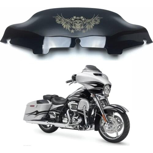 5"/6"/8" Windshield Motorcycle Windscreen for Harley Touring Electra Glide 1996-2013 Fairing Wind Shield Screen Deflectors