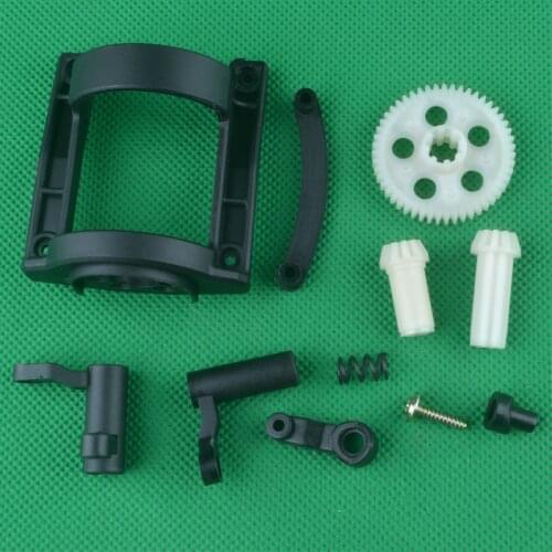 HBX 12891 HBX12891 RC Car Spare Parts 12602R Big gear Steering assembly Motor seat