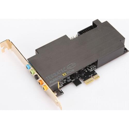 TerraTec Aureon 7.1 PCI-E Sound Card With Listening/Recording Function Suitable For Home Theater/Music/Game Players 7.1 Channel