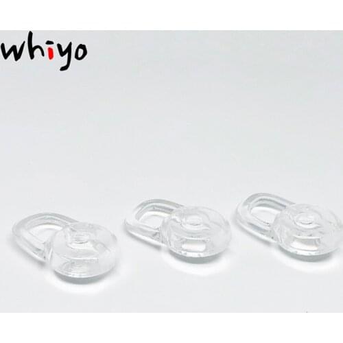 1 set of Silicone Replacement Earbuds Eartips Ear Tips Bud for Plantronics Discovery 925 975 975SE 975-SE Headphones Sleeve