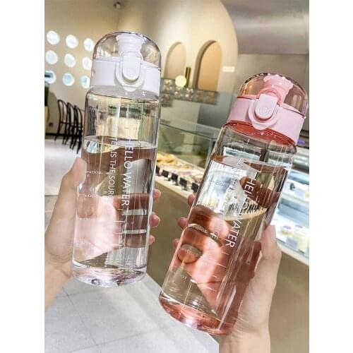 780ml Water Bottle Sport Plastic Portable Water Bottle For Drinking Tea Mug Outdoor Sport Camping Hiking Climbing Supplie JU0101