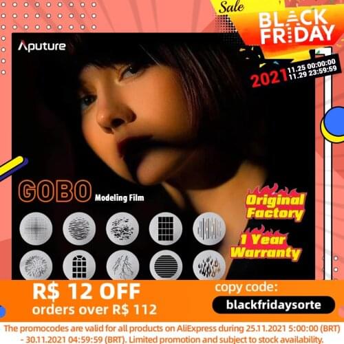 Aputure Gobo photography Fill Light Aputure Projection Projection Film, for Spotlight Mount Gobo Film * 10