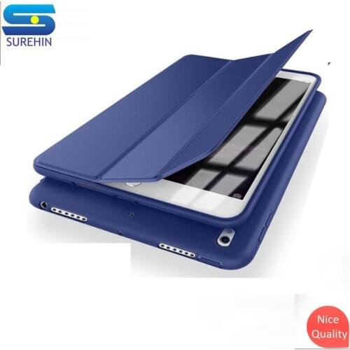 SUREHIN Good for Apple ipad 2018 case for ipad 2017 9.7 inch cover silicone magnetic TPU soft case A1822/3 A1893/1954 wake sleep