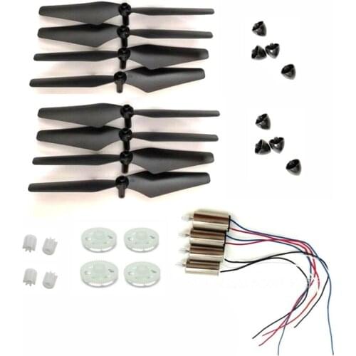 Rc drone ky601s part KY601S RC Drone Quadcopter spare parts Motor Gear blade etc set