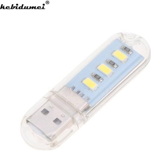 KebidumeiMini Mobile Power USB LED Light Lamp Camping Gadget Lighting Computer Small Night Light For PC Computer Laptop Notebook