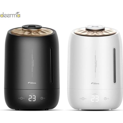Original Deerma 5l Air Home Ultrasonic Humidifier Touch Version Air Purifying For Air-conditioned Rooms Office Household D5