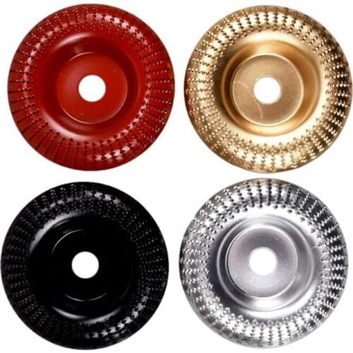 4X Wood Polishing Grinding Forming Angle Grinder Grinding Wheel Turntable Grinding Wood Carving Tools