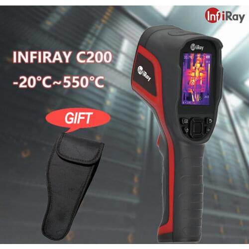 INFIRAY Thermal imager C210(-20℃-550℃) High-Precision Ground Heating Thermal Thermal Imager Thermal Imaging Camera Thermometer
