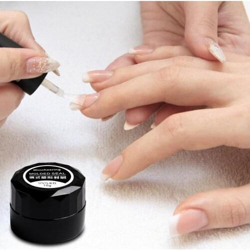 Top Coat Nail Care Top Coat For High Shine Gloss Protection Transparent Soak Off UV Primer Gel Long Lasting Art Manicure