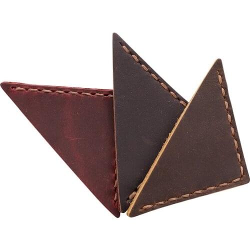 Handmade Leather Bookmark Vintage bookmarks for books, Genuine Leather corner page marker, Full Grain Leather bookmarks for book