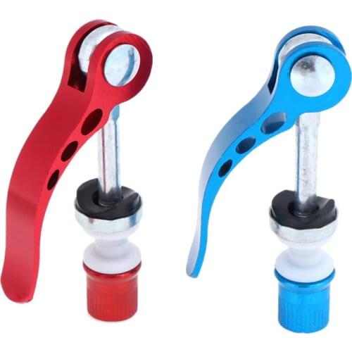 Mountain Bike Seat Tube Clamp Bicycle Quick Release Aluminium Alloy Bike Seat Post Clamp Seatpost Bicycle Accessories 1PC