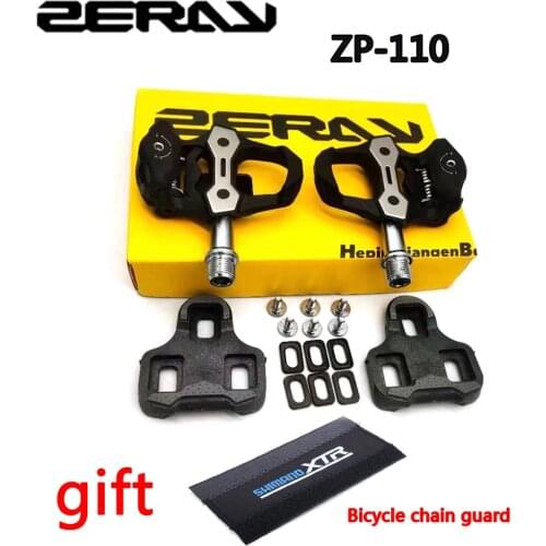 ZERAY ZP-110 carbon fiber bike pedal Suitable for Keo self-locking professional bicycle pedals road bike pedal high quality