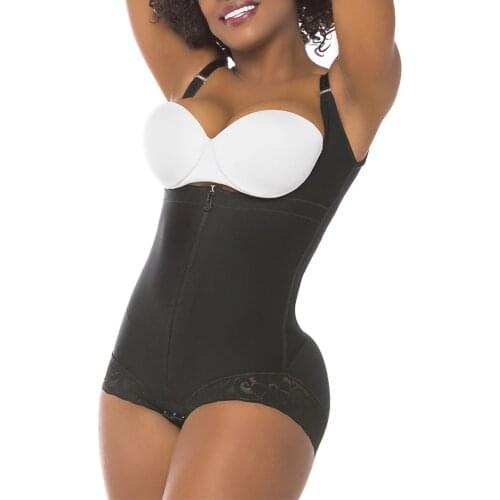 WomenS Corset Fajas Shapewear Lace Bodysuits Waist Trainer Thigh Trimmer Thong Shapewear Корсет Colombianas Originales Butt